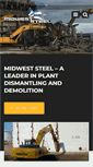 Mobile Screenshot of midwest-steel.com